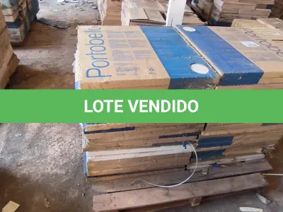 LOTE 378 - 01 LOTE COM PORCELANATO PORTOBELLO 60CM X 60CM DIVERSOS (NO ESTADO)