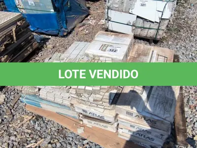 LOTE 322 - 01 LOTE COM PASTILHAS DIVERSAS (NO ESTADO)