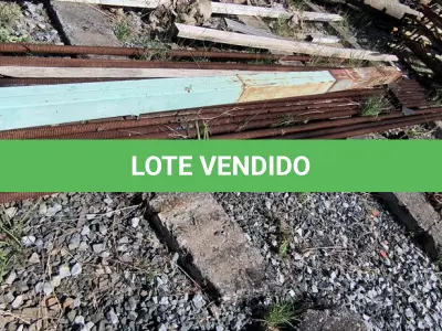 LOTE 277 - 01 LOTE COM BARRAS ROSCADAS EM FERRO (NO ESTADO)