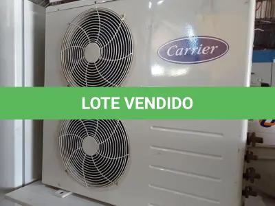 LOTE 144 - 01 AR-CONDICIONADO MARCA CARRIER 12000BTU. (NO ESTADO) ATENÇÃO! FAZER A VISITAÇÃO ANTES DE ARREMATAR, NÃO SABEMOS SE FUNCIONA. LEILÃO NÃO TEM GARANTIA E NEM DEVOLUÇÃO, SUJEITO A POSSÍVEIS AVARIAS VISÍVEIS/OCULTAS E/OU AUSÊNCIA DE COMPONENTES.
