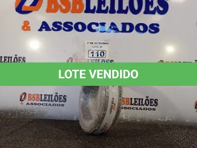 LOTE 110 - 01 ROLO DE CABO FLEXÍVEL 100M, 2,5MM NA COR CINZA. (NO ESTADO) ATENÇÃO! FAZER A VISITAÇÃO ANTES DE ARREMATAR, NÃO SABEMOS SE FUNCIONA. LEILÃO NÃO TEM GARANTIA E NEM DEVOLUÇÃO, SUJEITO A POSSÍVEIS AVARIAS VISÍVEIS/OCULTAS E/OU AUSÊNCIA DE COMPONENTES.