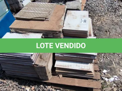 LOTE 323 - 01 LOTE COM PISOS DIVERSOS (NO ESTADO)