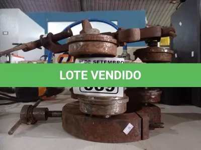 LOTE 089 - 01 PRENSA E 02 CURVADORAS DE TUBOS. (NO ESTADO) ATENÇÃO! FAZER A VISITAÇÃO ANTES DE ARREMATAR, NÃO SABEMOS SE FUNCIONA. LEILÃO NÃO TEM GARANTIA E NEM DEVOLUÇÃO, SUJEITO A POSSÍVEIS AVARIAS VISÍVEIS/OCULTAS E/OU AUSÊNCIA DE COMPONENTES.