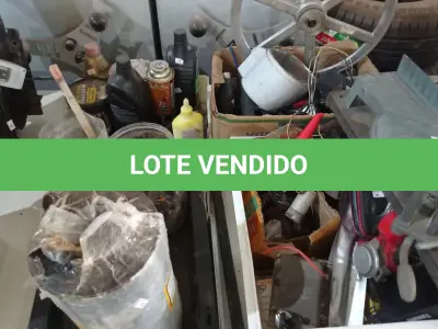 LOTE 065 - 01 LOTE COM MATERIAIS DIVERSOS. (NO ESTADO) ATENÇÃO! FAZER A VISITAÇÃO ANTES DE ARREMATAR, NÃO SABEMOS SE FUNCIONA. LEILÃO NÃO TEM GARANTIA E NEM DEVOLUÇÃO, SUJEITO A POSSÍVEIS AVARIAS VISÍVEIS/OCULTAS E/OU AUSÊNCIA DE COMPONENTES.