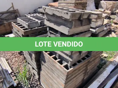 LOTE 344 - 01 LOTE COM PLACAS EM CONCRETO PARA RALO (NO ESTADO)