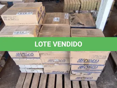 LOTE 377 - 01 LOTE COM PASTILHAS BRANCAS (NO ESTADO)