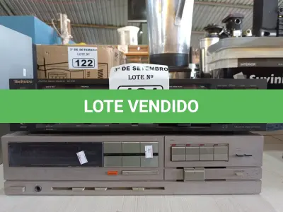LOTE 121 - 02 APARELHOS AM/FM STÉREO TUNER MARCAS E MODELOS DIVERSOS. (NO ESTADO) ATENÇÃO! FAZER A VISITAÇÃO ANTES DE ARREMATAR, NÃO SABEMOS SE FUNCIONA. LEILÃO NÃO TEM GARANTIA E NEM DEVOLUÇÃO, SUJEITO A POSSÍVEIS AVARIAS VISÍVEIS/OCULTAS E/OU AUSÊNCIA DE COMPONENTES.
