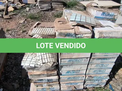 LOTE 337 - 01 LOTE COM PASTILHAS (NO ESTADO)