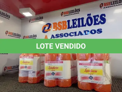 LOTE 002 - 12 LITROS DE LYSOFORM. (NO ESTADO) ATENÇÃO! FAZER A VISITAÇÃO ANTES DE ARREMATAR, NÃO SABEMOS SE FUNCIONA. LEILÃO NÃO TEM GARANTIA E NEM DEVOLUÇÃO, SUJEITO A POSSÍVEIS AVARIAS VISÍVEIS/OCULTAS E/OU AUSÊNCIA DE COMPONENTES.