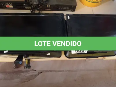 LOTE 508 - 06 MONITORES MARCAS E MODELOS DIVERSOS PARA RETIRADA DE PEÇAS. (NO ESTADO) ATENÇÃO! FAZER A VISITAÇÃO ANTES DE ARREMATAR, NÃO SABEMOS SE FUNCIONA. LEILÃO NÃO TEM GARANTIA E NEM DEVOLUÇÃO, SUJEITO A POSSÍVEIS AVARIAS VISÍVEIS/OCULTAS E/OU AUSÊNCIA DE COMPONENTES.