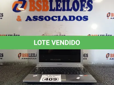 LOTE 409 - 01 NOTEBOOK SAMSUNG RV415. (NO ESTADO) ATENÇÃO! FAZER A VISITAÇÃO ANTES DE ARREMATAR, NÃO SABEMOS SE FUNCIONA. LEILÃO NÃO TEM GARANTIA E NEM DEVOLUÇÃO, SUJEITO A POSSÍVEIS AVARIAS VISÍVEIS/OCULTAS E/OU AUSÊNCIA DE COMPONENTES.