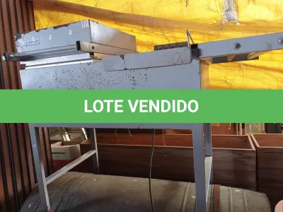 LOTE 465 - 01 SELADORA SELAPLAST E 01 BOILER. (NO ESTADO) ATENÇÃO! FAZER A VISITAÇÃO ANTES DE ARREMATAR, NÃO SABEMOS SE FUNCIONA. LEILÃO NÃO TEM GARANTIA E NEM DEVOLUÇÃO, SUJEITO A POSSÍVEIS AVARIAS VISÍVEIS/OCULTAS E/OU AUSÊNCIA DE COMPONENTES.