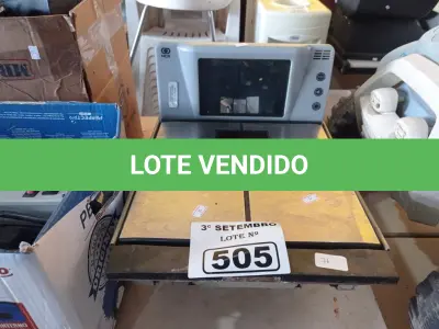 LOTE 505 - 02 BALANÇAS PARA CAIXA DE SUPERMERCADO. (NO ESTADO) ATENÇÃO! FAZER A VISITAÇÃO ANTES DE ARREMATAR, NÃO SABEMOS SE FUNCIONA. LEILÃO NÃO TEM GARANTIA E NEM DEVOLUÇÃO, SUJEITO A POSSÍVEIS AVARIAS VISÍVEIS/OCULTAS E/OU AUSÊNCIA DE COMPONENTES.