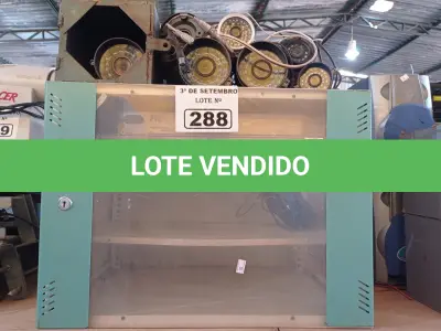 LOTE 288 - 01 RACK PARA TELECOMUNICAÇÕES E VÁRIAS CÂMERAS DE SEGURANÇA MARCAS E MODELOS DIVERSOS. (NO ESTADO) ATENÇÃO! FAZER A VISITAÇÃO ANTES DE ARREMATAR, NÃO SABEMOS SE FUNCIONA. LEILÃO NÃO TEM GARANTIA E NEM DEVOLUÇÃO, SUJEITO A POSSÍVEIS AVARIAS VISÍVEIS/OCULTAS E/OU AUSÊNCIA DE COMPONENTES.
