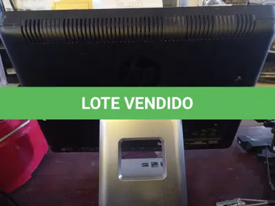 LOTE 479 - 01 COMPUTADOR ALL IN ONE MARCA HP. (NO ESTADO) ATENÇÃO! FAZER A VISITAÇÃO ANTES DE ARREMATAR, NÃO SABEMOS SE FUNCIONA. LEILÃO NÃO TEM GARANTIA E NEM DEVOLUÇÃO, SUJEITO A POSSÍVEIS AVARIAS VISÍVEIS/OCULTAS E/OU AUSÊNCIA DE COMPONENTES.