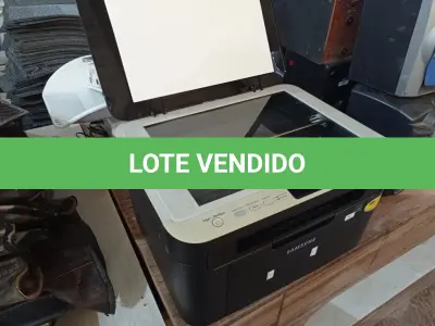 LOTE 292 - 01 IMPRESSORA MULTIFUNCIONAL MARCA SAMSUNG MODELO SCX-3200. (NO ESTADO) ATENÇÃO! FAZER A VISITAÇÃO ANTES DE ARREMATAR, NÃO SABEMOS SE FUNCIONA. LEILÃO NÃO TEM GARANTIA E NEM DEVOLUÇÃO, SUJEITO A POSSÍVEIS AVARIAS VISÍVEIS/OCULTAS E/OU AUSÊNCIA DE COMPONENTES.