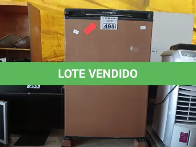 LOTE 495 - 01 FRIGOBAR MARCA PROSDÓCIMO 220V. (NO ESTADO) ATENÇÃO! FAZER A VISITAÇÃO ANTES DE ARREMATAR, NÃO SABEMOS SE FUNCIONA. LEILÃO NÃO TEM GARANTIA E NEM DEVOLUÇÃO, SUJEITO A POSSÍVEIS AVARIAS VISÍVEIS/OCULTAS E/OU AUSÊNCIA DE COMPONENTES.