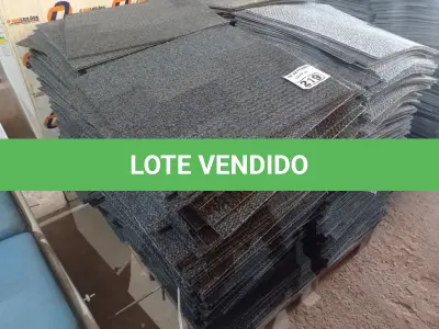 LOTE 219 - 01 LOTE COM GRANDE QUANTIDADE DE TAPETES EMBORRACHADOS ANTICHAMA. (NO ESTADO) ATENÇÃO! FAZER A VISITAÇÃO ANTES DE ARREMATAR, NÃO SABEMOS SE FUNCIONA. LEILÃO NÃO TEM GARANTIA E NEM DEVOLUÇÃO, SUJEITO A POSSÍVEIS AVARIAS VISÍVEIS/OCULTAS E/OU AUSÊNCIA DE COMPONENTES.