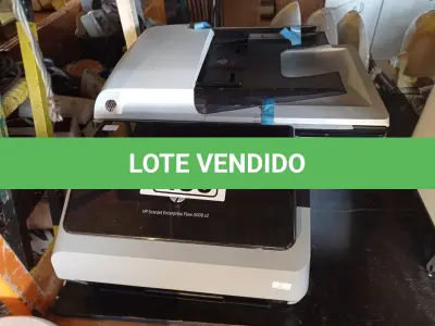 LOTE 450 - 01 IMPRESSORA MULTIFUNCIONAL HP DESKJET INK ADVANTAGE IA-2646 E 01 SCANER HP ENTERPRISE FLOW 5000S2. (NO ESTADO) ATENÇÃO! FAZER A VISITAÇÃO ANTES DE ARREMATAR, NÃO SABEMOS SE FUNCIONA. LEILÃO NÃO TEM GARANTIA E NEM DEVOLUÇÃO, SUJEITO A POSSÍVEIS AVARIAS VISÍVEIS/OCULTAS E/OU AUSÊNCIA DE COMPONENTES.