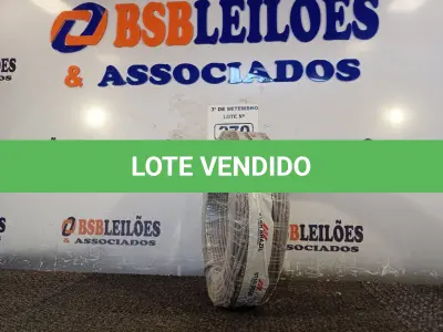 LOTE 270 - 01 ROLO DE CABO FLEXÍVEL 100M, 4MM NA COR CINZA. (NO ESTADO) ATENÇÃO! FAZER A VISITAÇÃO ANTES DE ARREMATAR, NÃO SABEMOS SE FUNCIONA. LEILÃO NÃO TEM GARANTIA E NEM DEVOLUÇÃO, SUJEITO A POSSÍVEIS AVARIAS VISÍVEIS/OCULTAS E/OU AUSÊNCIA DE COMPONENTES.