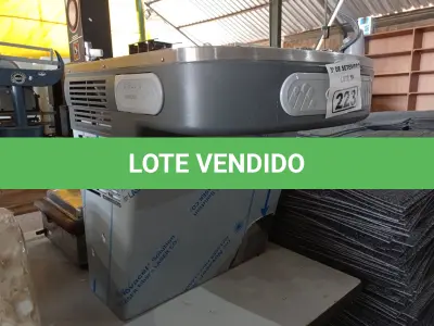 LOTE 223 - 01 PURIFICADO DE ÁGUA REFRIGERADO EM AÇO INOX 127V. (NO ESTADO) ATENÇÃO! FAZER A VISITAÇÃO ANTES DE ARREMATAR, NÃO SABEMOS SE FUNCIONA. LEILÃO NÃO TEM GARANTIA E NEM DEVOLUÇÃO, SUJEITO A POSSÍVEIS AVARIAS VISÍVEIS/OCULTAS E/OU AUSÊNCIA DE COMPONENTES.