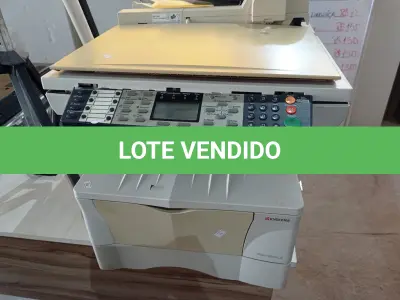 LOTE 298 - 02 IMPRESSORAS MULTIFUNCIONAL MARCAS KYOCERA MODELOS KM-1820LA. (NO ESTADO) ATENÇÃO! FAZER A VISITAÇÃO ANTES DE ARREMATAR, NÃO SABEMOS SE FUNCIONA. LEILÃO NÃO TEM GARANTIA E NEM DEVOLUÇÃO, SUJEITO A POSSÍVEIS AVARIAS VISÍVEIS/OCULTAS E/OU AUSÊNCIA DE COMPONENTES.