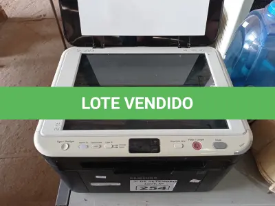 LOTE 254 - 01 IMPRESSORA MULTIFUNCIONAL MARCA SAMSUNG MODELO SCX-3200. (NO ESTADO) ATENÇÃO! FAZER A VISITAÇÃO ANTES DE ARREMATAR, NÃO SABEMOS SE FUNCIONA. LEILÃO NÃO TEM GARANTIA E NEM DEVOLUÇÃO, SUJEITO A POSSÍVEIS AVARIAS VISÍVEIS/OCULTAS E/OU AUSÊNCIA DE COMPONENTES.