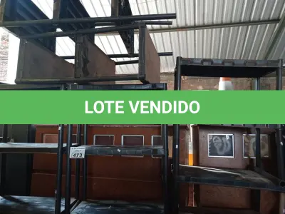 LOTE 473 - 05 ESTANTES DE PLÁSTICO. (NO ESTADO) ATENÇÃO! FAZER A VISITAÇÃO ANTES DE ARREMATAR, NÃO SABEMOS SE FUNCIONA. LEILÃO NÃO TEM GARANTIA E NEM DEVOLUÇÃO, SUJEITO A POSSÍVEIS AVARIAS VISÍVEIS/OCULTAS E/OU AUSÊNCIA DE COMPONENTES.