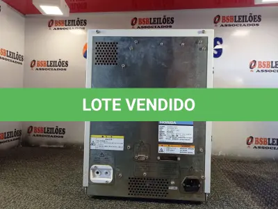 LOTE 452 - 01 APARELHO HORIBA FL-250 CBC. (NO ESTADO) ATENÇÃO! FAZER A VISITAÇÃO ANTES DE ARREMATAR, NÃO SABEMOS SE FUNCIONA. LEILÃO NÃO TEM GARANTIA E NEM DEVOLUÇÃO, SUJEITO A POSSÍVEIS AVARIAS VISÍVEIS/OCULTAS E/OU AUSÊNCIA DE COMPONENTES.