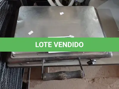 LOTE 222 - 01 CHAPA A GÁS. (NO ESTADO) ATENÇÃO! FAZER A VISITAÇÃO ANTES DE ARREMATAR, NÃO SABEMOS SE FUNCIONA. LEILÃO NÃO TEM GARANTIA E NEM DEVOLUÇÃO, SUJEITO A POSSÍVEIS AVARIAS VISÍVEIS/OCULTAS E/OU AUSÊNCIA DE COMPONENTES.