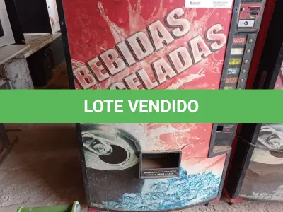 LOTE 300 - 01 MÁQUINA CAFEMATIC BEBIDAS GELADAS COM AVARIAS.  (NO ESTADO) ATENÇÃO! FAZER A VISITAÇÃO ANTES DE ARREMATAR, NÃO SABEMOS SE FUNCIONA. LEILÃO NÃO TEM GARANTIA E NEM DEVOLUÇÃO, SUJEITO A POSSÍVEIS AVARIAS VISÍVEIS/OCULTAS E/OU AUSÊNCIA DE COMPONENTES.