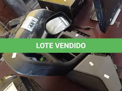 LOTE 481 - 01 LOTE COM VÁRIAS PEÇAS DE AUTOMÓVEIS MARCAS E MODELOS DIVERSOS. (NO ESTADO) ATENÇÃO! FAZER A VISITAÇÃO ANTES DE ARREMATAR, NÃO SABEMOS SE FUNCIONA. LEILÃO NÃO TEM GARANTIA E NEM DEVOLUÇÃO, SUJEITO A POSSÍVEIS AVARIAS VISÍVEIS/OCULTAS E/OU AUSÊNCIA DE COMPONENTES.