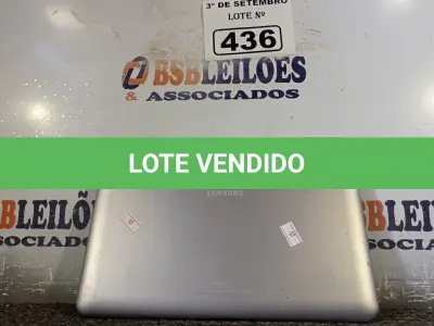 LOTE 436 - 01 TABLET SAMSUNG TAB2 10.1 COM CABO. (NO ESTADO) ATENÇÃO! FAZER A VISITAÇÃO ANTES DE ARREMATAR, NÃO SABEMOS SE FUNCIONA. LEILÃO NÃO TEM GARANTIA E NEM DEVOLUÇÃO, SUJEITO A POSSÍVEIS AVARIAS VISÍVEIS/OCULTAS E/OU AUSÊNCIA DE COMPONENTES.