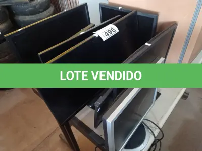 LOTE 496 - 08 MONITORES MARCAS E MODELOS DIVERSOS PARA RETIRADA DE PEÇAS. (NO ESTADO) ATENÇÃO! FAZER A VISITAÇÃO ANTES DE ARREMATAR, NÃO SABEMOS SE FUNCIONA. LEILÃO NÃO TEM GARANTIA E NEM DEVOLUÇÃO, SUJEITO A POSSÍVEIS AVARIAS VISÍVEIS/OCULTAS E/OU AUSÊNCIA DE COMPONENTES.