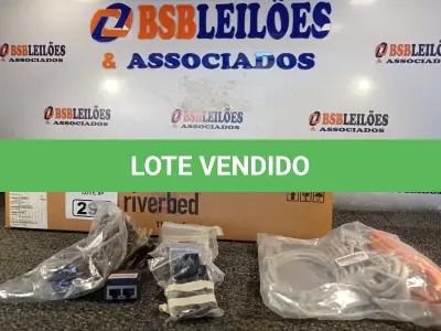 LOTE 294 - 01 ACELERADOR DE REDE RIVERBED. (NO ESTADO) ATENÇÃO! FAZER A VISITAÇÃO ANTES DE ARREMATAR, NÃO SABEMOS SE FUNCIONA. LEILÃO NÃO TEM GARANTIA E NEM DEVOLUÇÃO, SUJEITO A POSSÍVEIS AVARIAS VISÍVEIS/OCULTAS E/OU AUSÊNCIA DE COMPONENTES.