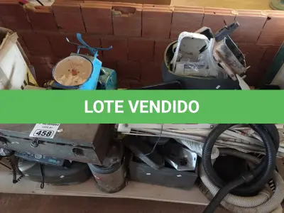 LOTE 458 - 01 LOTE COM GRANDE QUANTIDADE DE MATERIAIS DIVERSOS. (NO ESTADO) ATENÇÃO! FAZER A VISITAÇÃO ANTES DE ARREMATAR, NÃO SABEMOS SE FUNCIONA. LEILÃO NÃO TEM GARANTIA E NEM DEVOLUÇÃO, SUJEITO A POSSÍVEIS AVARIAS VISÍVEIS/OCULTAS E/OU AUSÊNCIA DE COMPONENTES.