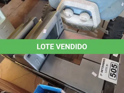 LOTE 505 - 02 BALANÇAS PARA CAIXA DE SUPERMERCADO. (NO ESTADO) ATENÇÃO! FAZER A VISITAÇÃO ANTES DE ARREMATAR, NÃO SABEMOS SE FUNCIONA. LEILÃO NÃO TEM GARANTIA E NEM DEVOLUÇÃO, SUJEITO A POSSÍVEIS AVARIAS VISÍVEIS/OCULTAS E/OU AUSÊNCIA DE COMPONENTES.