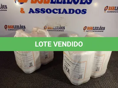 LOTE 172 - 20 LITROS DE SABONETE DE ESPUMA ANTISSÉPTICO. (NO ESTADO) ATENÇÃO! FAZER A VISITAÇÃO ANTES DE ARREMATAR, NÃO SABEMOS SE FUNCIONA. LEILÃO NÃO TEM GARANTIA E NEM DEVOLUÇÃO, SUJEITO A POSSÍVEIS AVARIAS VISÍVEIS/OCULTAS E/OU AUSÊNCIA DE COMPONENTES.