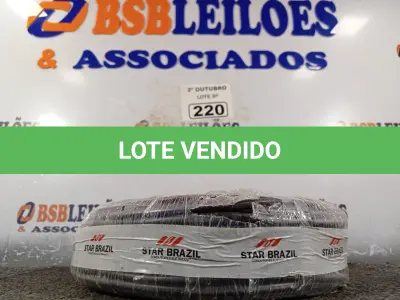 LOTE 220 - 01 ROLO DE CABO FLEXÍVEL 100M 10MM NA COR PRETA. (NO ESTADO) ATENÇÃO! FAZER A VISITAÇÃO ANTES DE ARREMATAR, NÃO SABEMOS SE FUNCIONA. LEILÃO NÃO TEM GARANTIA E NEM DEVOLUÇÃO, SUJEITO A POSSÍVEIS AVARIAS VISÍVEIS/OCULTAS E/OU AUSÊNCIA DE COMPONENTES.