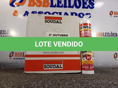 LOTE 158 - 12 TUBOS DE SILICONE NEUTRO PARA CONSTRUÇÃO COR BRANCO 340G. (NO ESTADO) ATENÇÃO! FAZER A VISITAÇÃO ANTES DE ARREMATAR, NÃO SABEMOS SE FUNCIONA. LEILÃO NÃO TEM GARANTIA E NEM DEVOLUÇÃO, SUJEITO A POSSÍVEIS AVARIAS VISÍVEIS/OCULTAS E/OU AUSÊNCIA DE COMPONENTES.
