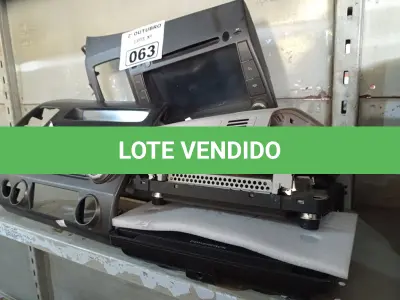 LOTE 063 - 01 LOTE COM PEÇAS DE AUTOMÓVEL MARCAS E MODELOS DIVERSOS. (NO ESTADO) ATENÇÃO! FAZER A VISITAÇÃO ANTES DE ARREMATAR, NÃO SABEMOS SE FUNCIONA. LEILÃO NÃO TEM GARANTIA E NEM DEVOLUÇÃO, SUJEITO A POSSÍVEIS AVARIAS VISÍVEIS/OCULTAS E/OU AUSÊNCIA DE COMPONENTES.
