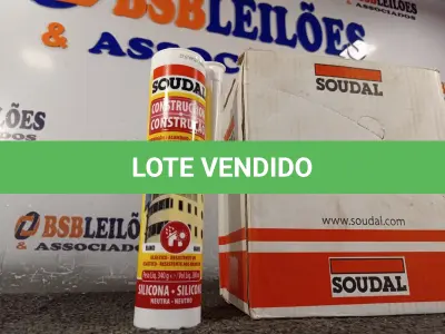 LOTE 055 - 12 TUBOS DE SILICONE NEUTRO PARA CONSTRUÇÃO COR BRANCO 340G. (NO ESTADO) ATENÇÃO! FAZER A VISITAÇÃO ANTES DE ARREMATAR, NÃO SABEMOS SE FUNCIONA. LEILÃO NÃO TEM GARANTIA E NEM DEVOLUÇÃO, SUJEITO A POSSÍVEIS AVARIAS VISÍVEIS/OCULTAS E/OU AUSÊNCIA DE COMPONENTES.