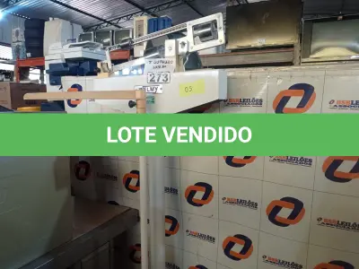 LOTE 273 - 01 BALANÇA DE POSTO DE SAÚDE. (NO ESTADO) ATENÇÃO! FAZER A VISITAÇÃO ANTES DE ARREMATAR, NÃO SABEMOS SE FUNCIONA. LEILÃO NÃO TEM GARANTIA E NEM DEVOLUÇÃO, SUJEITO A POSSÍVEIS AVARIAS VISÍVEIS/OCULTAS E/OU AUSÊNCIA DE COMPONENTES.