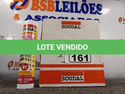 LOTE 161 - 12 TUBOS DE SILICONE NEUTRO PARA CONSTRUÇÃO COR BRANCO 340G. (NO ESTADO) ATENÇÃO! FAZER A VISITAÇÃO ANTES DE ARREMATAR, NÃO SABEMOS SE FUNCIONA. LEILÃO NÃO TEM GARANTIA E NEM DEVOLUÇÃO, SUJEITO A POSSÍVEIS AVARIAS VISÍVEIS/OCULTAS E/OU AUSÊNCIA DE COMPONENTES.