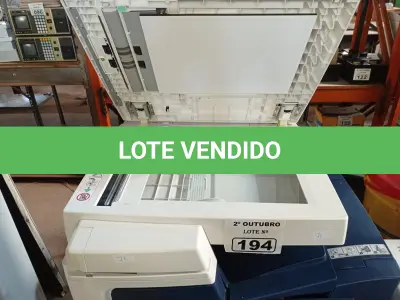 LOTE 194 - 01 IMPRESSORA MULTIFUNCIONAL MARCA XEROX MODELO COLORQUBE 8900. (NO ESTADO) ATENÇÃO! FAZER A VISITAÇÃO ANTES DE ARREMATAR, NÃO SABEMOS SE FUNCIONA. LEILÃO NÃO TEM GARANTIA E NEM DEVOLUÇÃO, SUJEITO A POSSÍVEIS AVARIAS VISÍVEIS/OCULTAS E/OU AUSÊNCIA DE COMPONENTES.