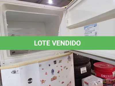 LOTE 244 - 01 GELADEIRA MARCA ELECTROLUX 200V. (NO ESTADO) ATENÇÃO! FAZER A VISITAÇÃO ANTES DE ARREMATAR, NÃO SABEMOS SE FUNCIONA. LEILÃO NÃO TEM GARANTIA E NEM DEVOLUÇÃO, SUJEITO A POSSÍVEIS AVARIAS VISÍVEIS/OCULTAS E/OU AUSÊNCIA DE COMPONENTES.