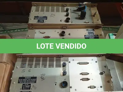 LOTE 082 - 03 EQUIPAMENTOS ELETRÔNICOS HARRIS SENDO 02 RF-3466 SPEED HF MODEM E 01 RF-3466 A UNIVERSAL HF MODEM. (NO ESTADO) ATENÇÃO! FAZER A VISITAÇÃO ANTES DE ARREMATAR, NÃO SABEMOS SE FUNCIONA. LEILÃO NÃO TEM GARANTIA E NEM DEVOLUÇÃO, SUJEITO A POSSÍVEIS AVARIAS VISÍVEIS/OCULTAS E/OU AUSÊNCIA DE COMPONENTES.
