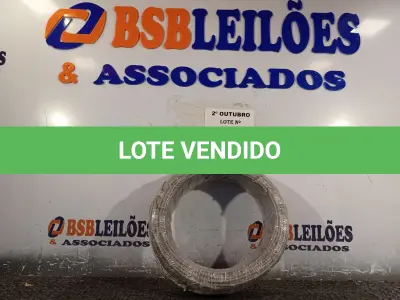 LOTE 160 - 01 ROLO DE CABO FLEXÍVEL 100M 2,5MM NA COR CINZA. (NO ESTADO) ATENÇÃO! FAZER A VISITAÇÃO ANTES DE ARREMATAR, NÃO SABEMOS SE FUNCIONA. LEILÃO NÃO TEM GARANTIA E NEM DEVOLUÇÃO, SUJEITO A POSSÍVEIS AVARIAS VISÍVEIS/OCULTAS E/OU AUSÊNCIA DE COMPONENTES.