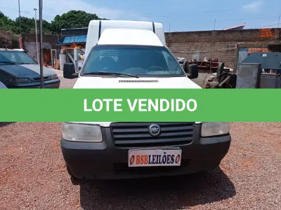 LOTE 529 - 01 FIAT FIORINO FLEX; ANO  2012, NA COR BRANCA. (NO ESTADO)
