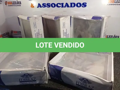 LOTE 215 - 05 PLAFONS 117 30X30 EDIBRAZ. (NO ESTADO) ATENÇÃO! FAZER A VISITAÇÃO ANTES DE ARREMATAR, NÃO SABEMOS SE FUNCIONA. LEILÃO NÃO TEM GARANTIA E NEM DEVOLUÇÃO, SUJEITO A POSSÍVEIS AVARIAS VISÍVEIS/OCULTAS E/OU AUSÊNCIA DE COMPONENTES.